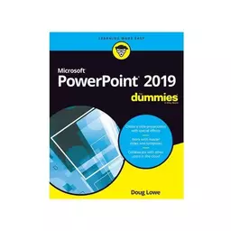 Microsoft PowerPoint 2019 For Dummies خرید کتاب زبان