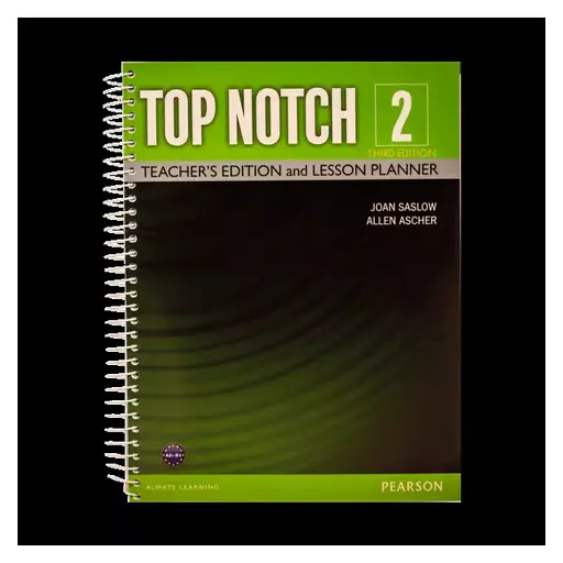 Top Notch 2 3rd Teachers book کتاب معلم + dvd