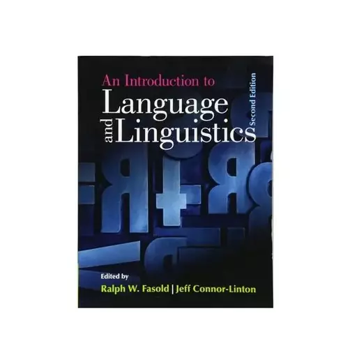 کتاب An Introduction to Language and Linguistics