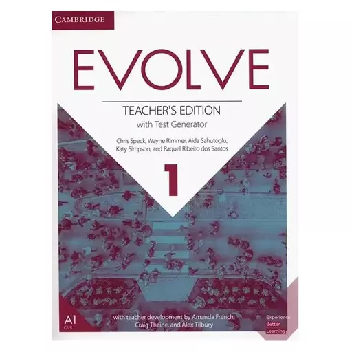 کتاب Evolve Level 1 Teacher s Edition with Test Generator