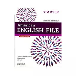 American English File Starter St+Wb+CD 2ND کتاب امریکن انگلیش فایل استارتر