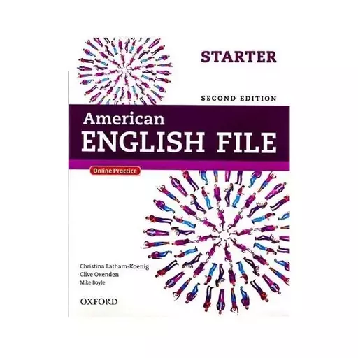 American English File Starter St+Wb+CD 2ND کتاب امریکن انگلیش فایل استارتر