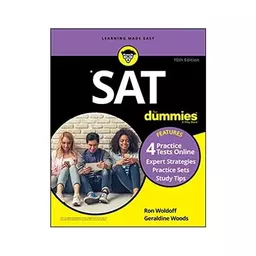 کتاب SAT For Dummies  Book + 4 Practice Tests Online