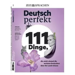 کتاب مجله آلمانی Deutsch perfekt 111 dinge