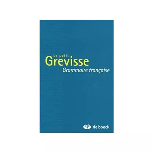 کتاب Le petit Grevisse Grammaire francaise