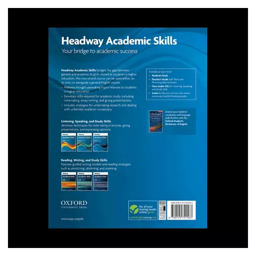 Headway Academic Skills 3 Listening and Speaking+CD کتاب هدوی آکادمیک اسکیلز لیسنینگ اسپیکینگ