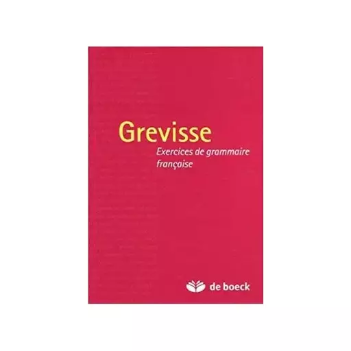 کتاب Grevisse exercices de grammaire francaise