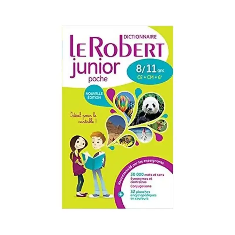 کتاب Dictionnaire Le Robert Junior Poche Plus
