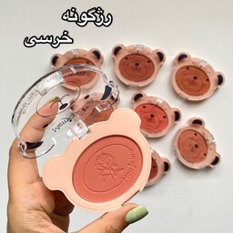 رژگونه پودری خرسی برندmerry color 