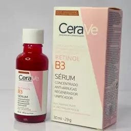 سرم رتینول سراوی 30 میل - ضد چروک و جوانساز   CeraVe B3  