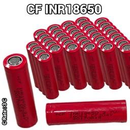 باتری لیتیوم یون سایز 18650 GF INR ظرفیت 2000 میلی آمپر استوک سی ریت 3 بسته 50 عددی