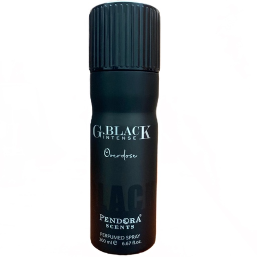 اسپری بدن پندورا مدل G.BLACK 