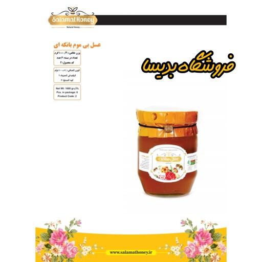عسل بانکه بی موم ( 1 کیلوگرمی ) فروشگاه بدیسا