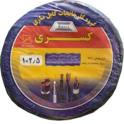 سیم 2.5 کسری (حلقه) استاندارد و تمام مس رنگ مشکی