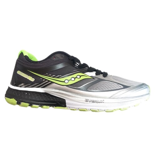 کفش ورزشی مردانه مدل ساکونی رنگ مشکی سبز سایز بندی 41و42و43و44