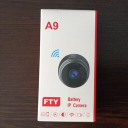 دوربین  بی سیم و شارژی  کوچک A9و کم حجم،قابلیت اتصال به موبایل با وای فای  فیلمبرداری HD،مناسب وب کم