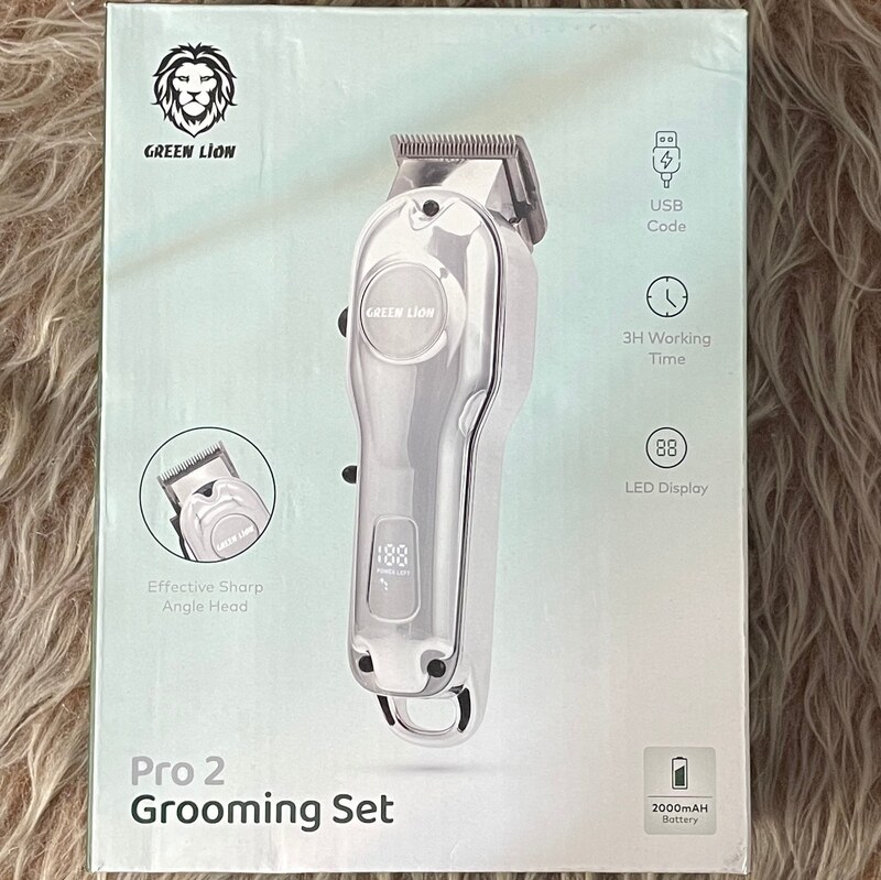 ماشین شارژی اصلاح پرو 2 گرین Green pro 2 grooming set