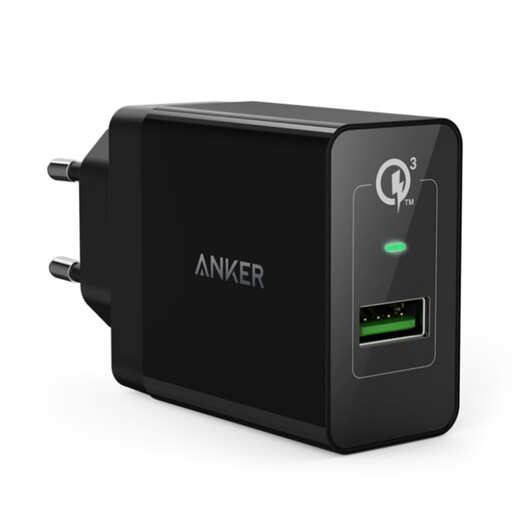 شارژر دیواری انکر مدل Anker A2013 PowerPort رنگ مشکی 