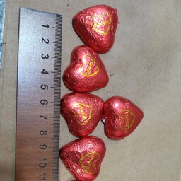 شکلات  قلب شونیز  تلخ 78 درصد پنجره دار