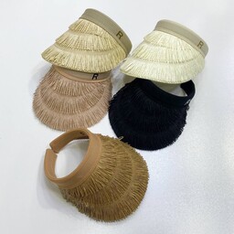 کلاه آفتابگیر دخترانه شیک و خوشگل مناسب حدود سنی 8 سال تا بزرگسال وارداتی کیفیت تضمینی رنگبندی زیبا 