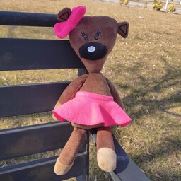 عروسک تدی عروسک خرس مستربین ( 50 سانتی)