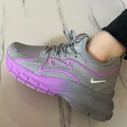 کتونی نایک دخترانه زنانه ونس کفش اسپرت اسپورت مشکی سفید نرم طوسی شیک نایکی NIKE لژدار لژ دار سبک راحت طبی چرم بندی ورزشی