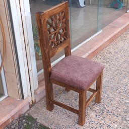 صندلی چوبی کلاسیک گره چینی