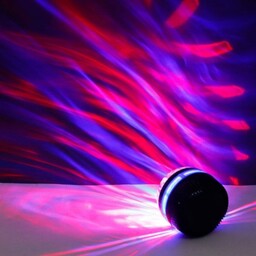 چراغ رقص نور شارژی طرح شفق LED Q6S Magic Ball