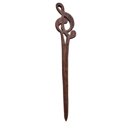 کانزاشی چوبی کلید سل ، دست ساز و مناسب موهای بلند