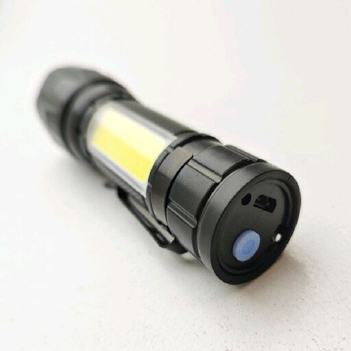 چراغ قوه دستی شارژی مدلcob light  flashligat