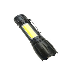 چراغ قوه دستی شارژی مدلcob light  flashligat