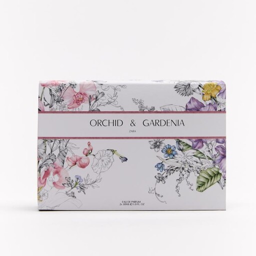 ادکلن زنانه زارا، جفت، دوگانه GARDENIA AND ORCHID، اورجینال، 30 میل