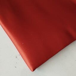 پارچه ساتن آمریکایی عرض 150 جنس خوب تک رنگ رنگ نارنجی 