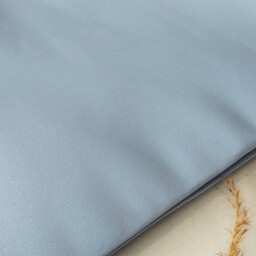 پارچه ساتن آمریکایی عرض 150 جنس خوب تک رنگ رنگ آبی آسمانی 