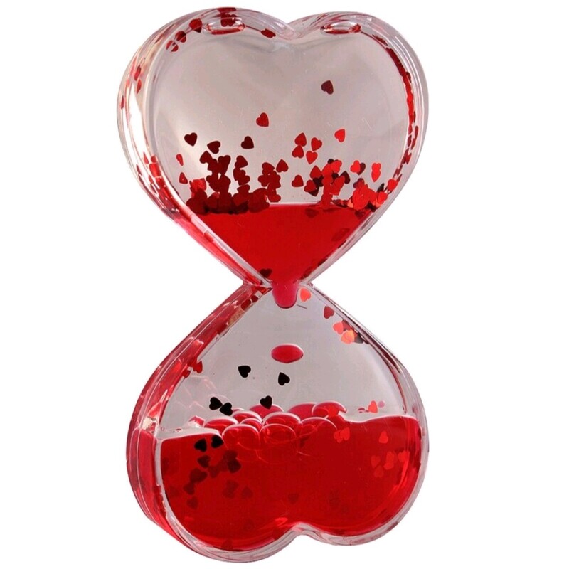 ساعت شنی ژله ای قرمز(ساعت شنی)