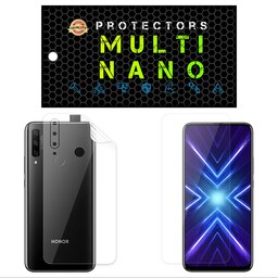 محافظ صفحه نمایش مولتی نانو مدل X-SFT مناسب برای گوشی موبایل هواوی Honor 9X Premium به همراه برچسب پوششی تی پی یو 