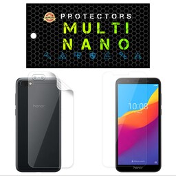محافظ صفحه نمایش مولتی نانو مدل X-SFT مناسب برای گوشی موبایل هواوی Honor 7S به همراه برچسب پوششی تی پی یو 