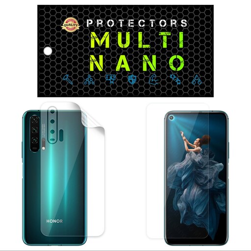 محافظ صفحه نمایش مولتی نانو مدل X-SFT مناسب برای گوشی موبایل هواوی Honor 20 Pro به همراه برچسب پوششی تی پی یو 