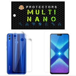 محافظ صفحه نمایش مولتی نانو مدل X-SFT مناسب برای گوشی موبایل هواوی Honor 8X به همراه برچسب پوششی تی پی یو 