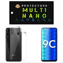 محافظ صفحه نمایش مولتی نانو مدل X-SFT مناسب برای گوشی موبایل هواوی Honor 9C به همراه برچسب پوششی تی پی یو 