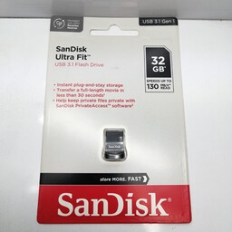فلش مموری 32 گیگ SanDisk مدل اولترا فیت USB 3. 1 با گارانتی  