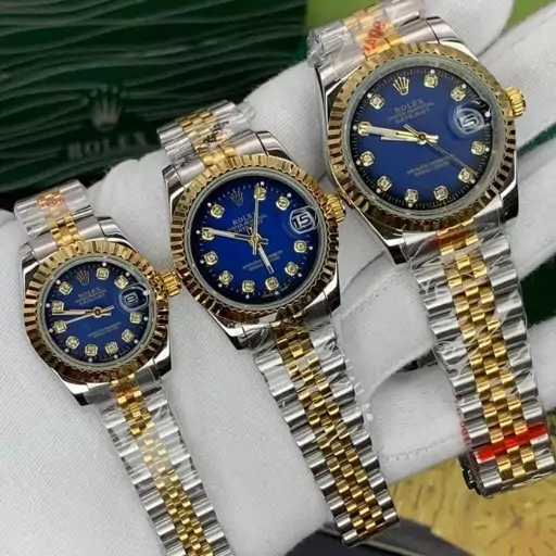 ساعت رولکس ست مردانه و زنانه موتور ژاپن Rolex