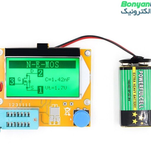 تستر قطعات الکترونیکی  lcr-t4