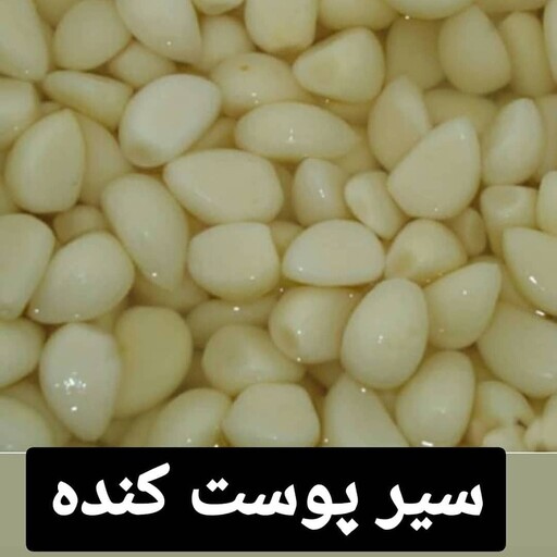 سیر پوست کنده