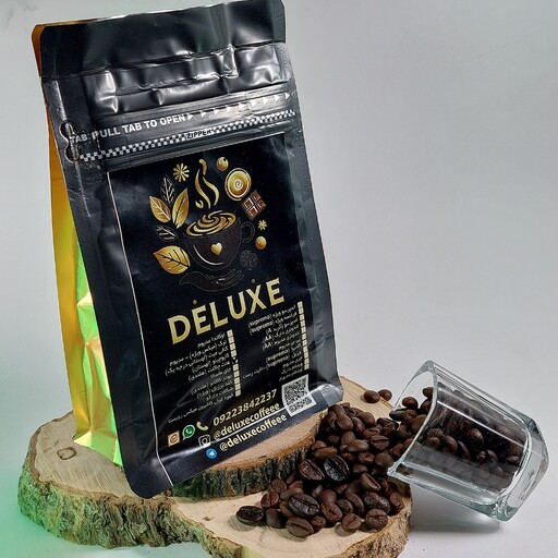قهوه چری روبوستا مدیوم رست فول کافئین سوپر کرما (دانه یا آسیاب شده ) 250 گرمی