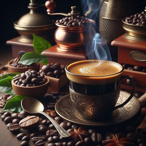 قهوه اندونزی مندلینگ روبوستا دارک رست (دانه و آسیاب شده) کیفیت AA