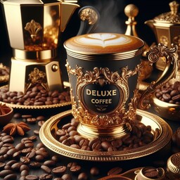 قهوه اسپرسو سوپریمو 50 درصد عربیکا 50 درصد روبوستا (دان یا آسیاب شده 100 گرمی) 