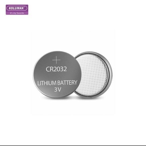 باتری سکه ای کلومن مدل CR2032 بسته پنج عددی گارانتی اصالت و سلامت فیزیکی کالا