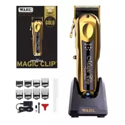 ماشین اصلاح وال-مجیک کلیپ کردلس              گلد Magic Clip Cordless Gold  ویژگی محصول  دارای فناوری تیغه کرانچ