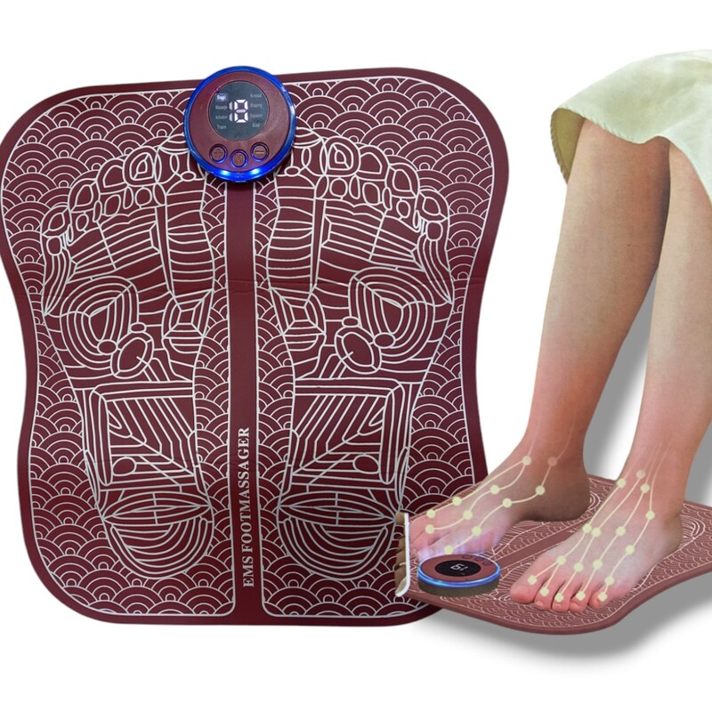 ماساژور حرفه ای پا foot massager18  افزایش گردش خون در کل بدن   ارامش بخشیدن به تمام رگ های اعصاب بدن   قدرت مند کردن 